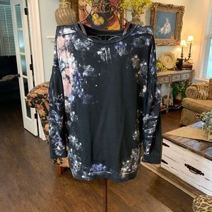 Free People sweatshirt.